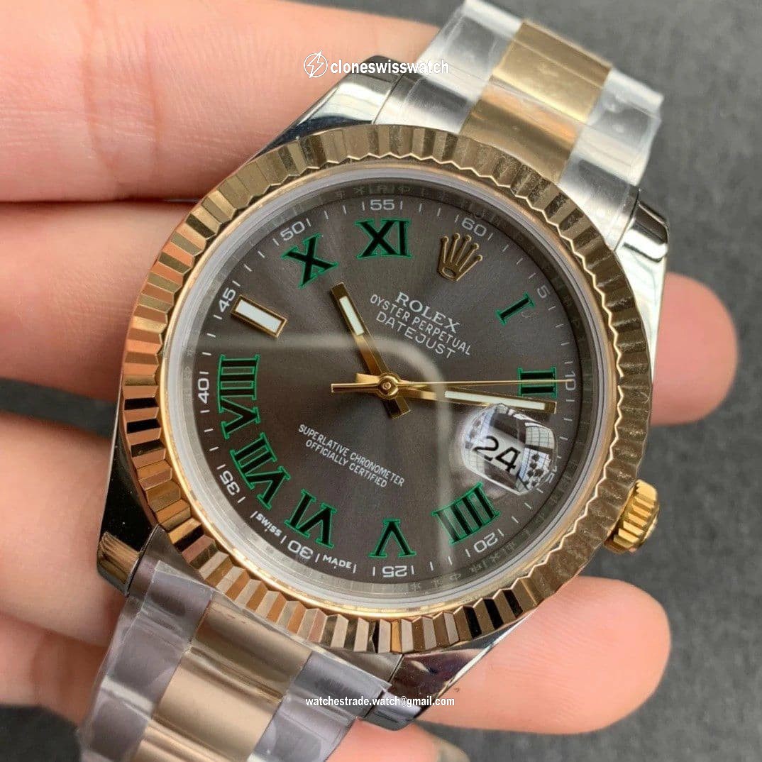 Rolex DateJust 41 126334 SS/YG REF 1:1 back Rolex DateJust 41 126334 SS/YG REF 1:1 back