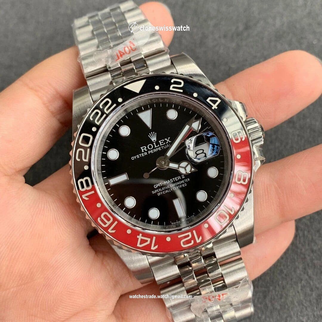 Rolex GMT Master II 116710 Coke SS/SS Blk GMF back Rolex GMT Master II 116710 Coke SS/SS Blk GMF back