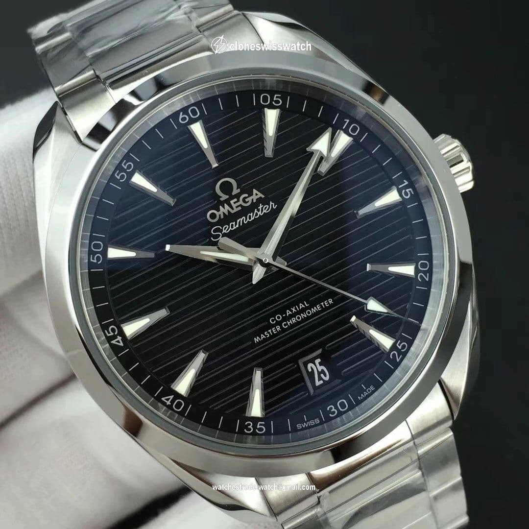 Omega Aqua Terra 150m Master SS/SS Black VSF Asia 8900 back Omega Aqua Terra 150m Master SS/SS Black VSF Asia 8900 back