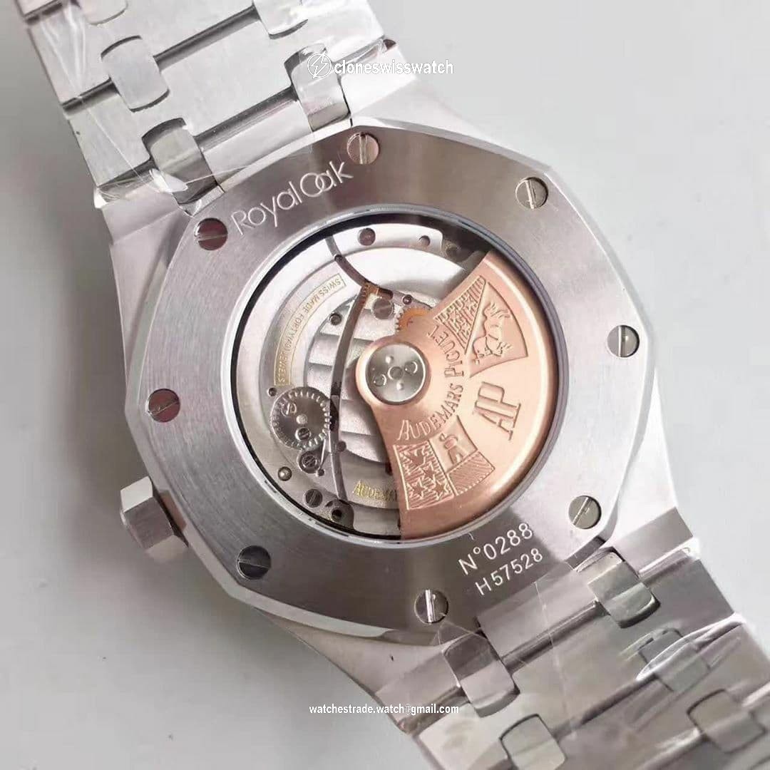 Royal Oak 41mm 15400OR 2019 SS/SS Diam TZF MY9015 back Royal Oak 41mm 15400OR 2019 SS/SS Diam TZF MY9015 back