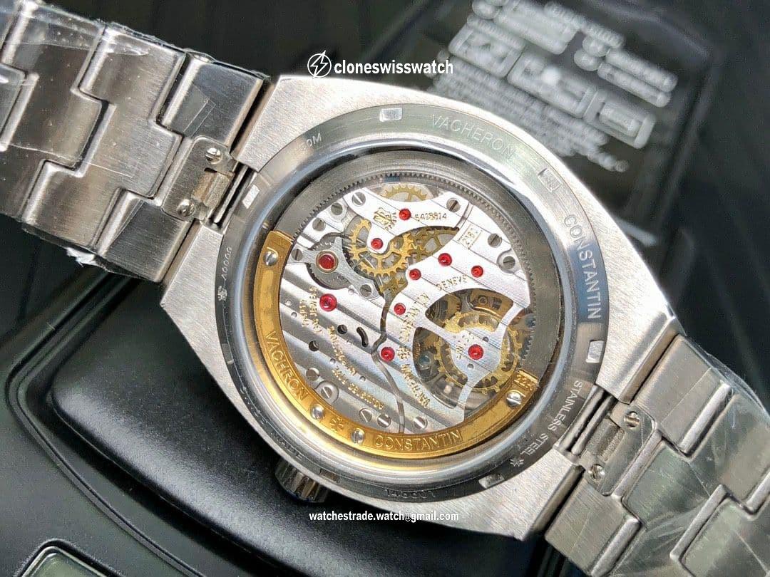 Traditionnelle Tourbillon SS EURF Best Edition Blue Dial on SS Bracelet back Traditionnelle Tourbillon SS EURF Best Edition Blue Dial on SS Bracelet back