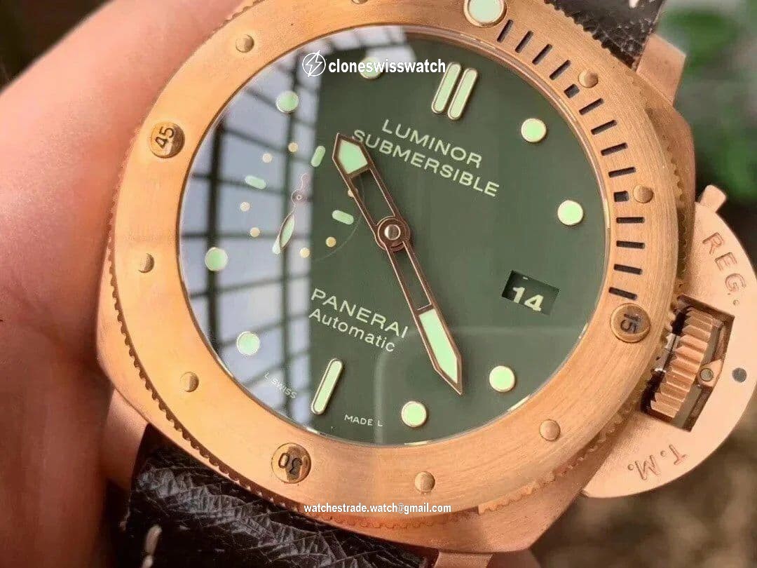 PAM382 N Bronzo VSF 1:1 Best Edition on Brown Distressed Calfskin Strap P.9000 Super Clone V2 back PAM382 N Bronzo VSF 1:1 Best Edition on Brown Distressed Calfskin Strap P.9000 Super Clone V2 back