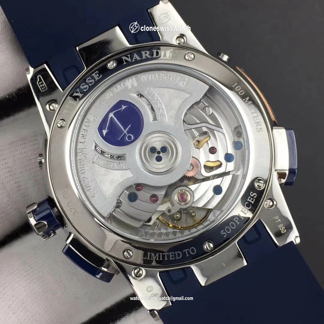 Executive El Toro SS TWA 1:1 Best Edition Blue Dial on Blue Rubber Strap Asian UN-32 back Executive El Toro SS TWA 1:1 Best Edition Blue Dial on Blue Rubber Strap Asian UN-32 back