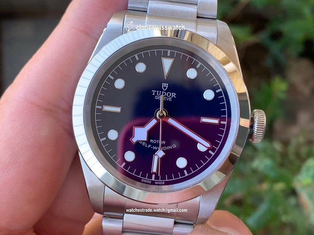 Black Bay 41 LF 1:1 Best Edition Blue Dial on SS Bracelet A2824 back Black Bay 41 LF 1:1 Best Edition Blue Dial on SS Bracelet A2824 back