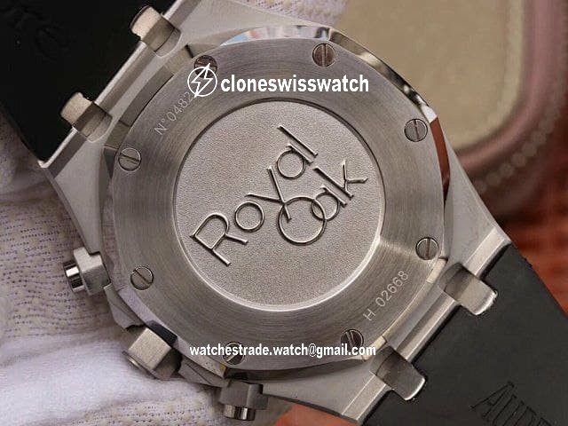 AP0608B - Royal Oak Chronograph 1:1 Best Edition 26331ST SS/RU Wht/Blk back AP0608B - Royal Oak Chronograph 1:1 Best Edition 26331ST SS/RU Wht/Blk back