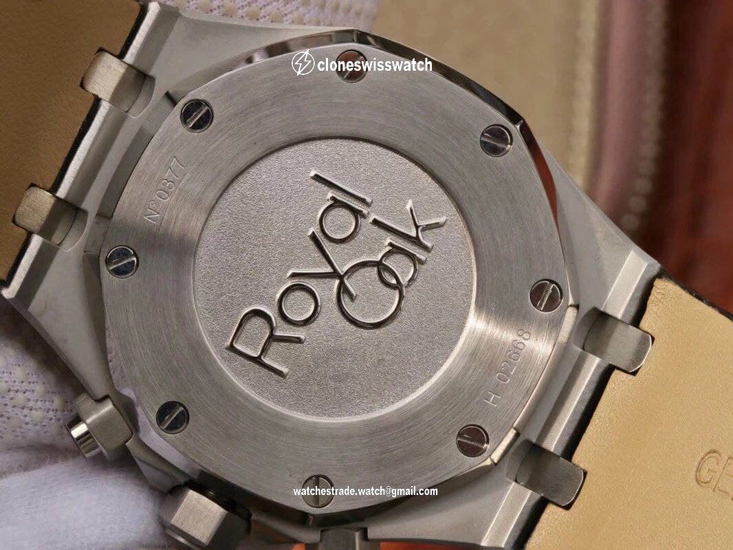 AP0608A - Royal Oak Chronograph 1:1 Best Edition 26331ST SS/LE White back AP0608A - Royal Oak Chronograph 1:1 Best Edition 26331ST SS/LE White back