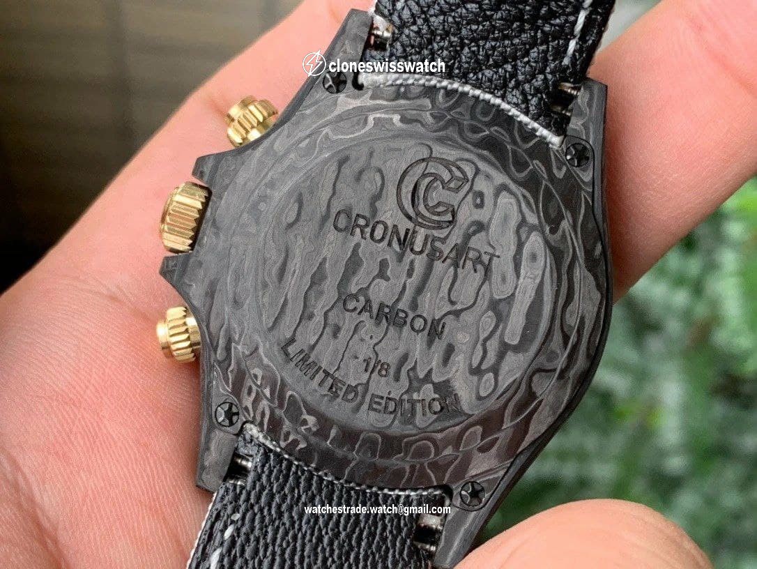 Rolex Daytona DIW Carbon Black Red FC/NY 1:1 Best Edition Version back Rolex Daytona DIW Carbon Black Red FC/NY 1:1 Best Edition Version back