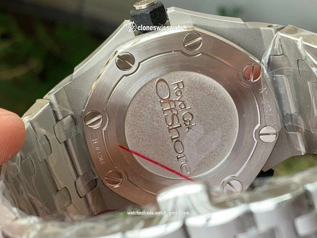 Royal Oak Offshore Diver 15703 JF 1:1 Best Edition on SS Bracelet A2824 V9.5 back Royal Oak Offshore Diver 15703 JF 1:1 Best Edition on SS Bracelet A2824 V9.5 back