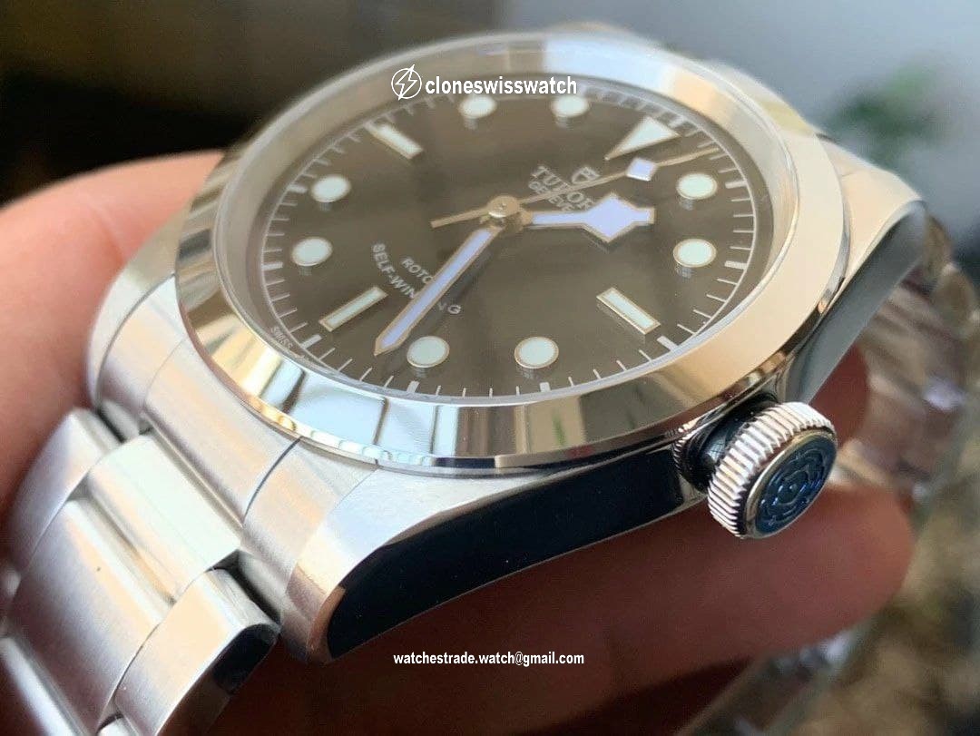 Black Bay 41 1:1 Best Edition Black Dial on SS Bracelet A2824 back Black Bay 41 1:1 Best Edition Black Dial on SS Bracelet A2824 back