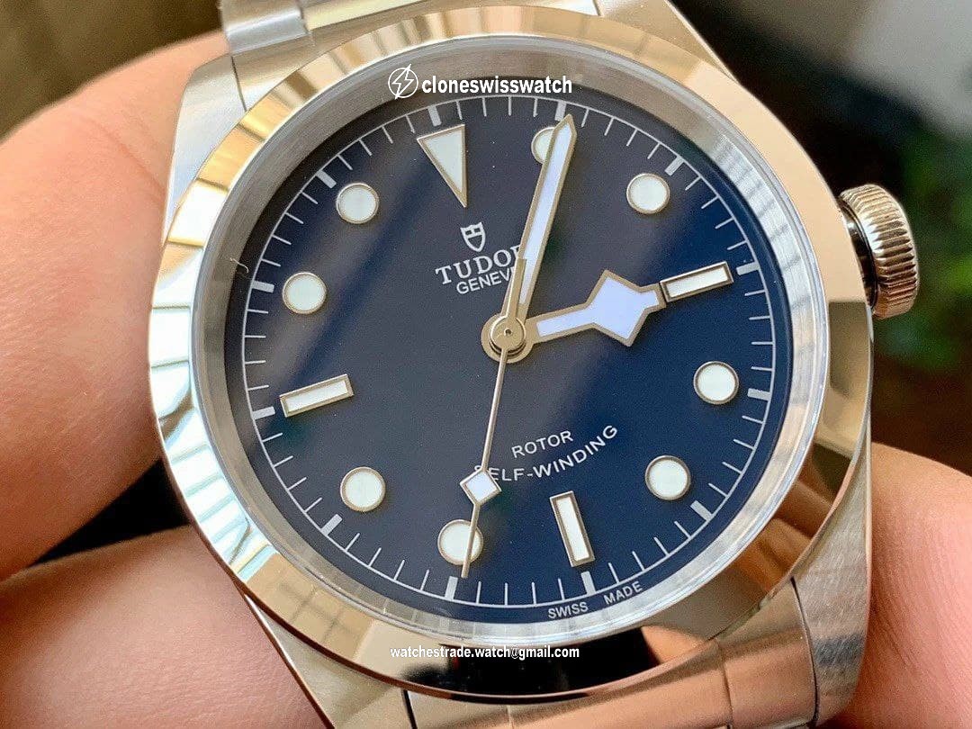 Black Bay 41 LF 1:1 Best Edition Blue Dial on SS Bracelet A2824 back Black Bay 41 LF 1:1 Best Edition Blue Dial on SS Bracelet A2824 back