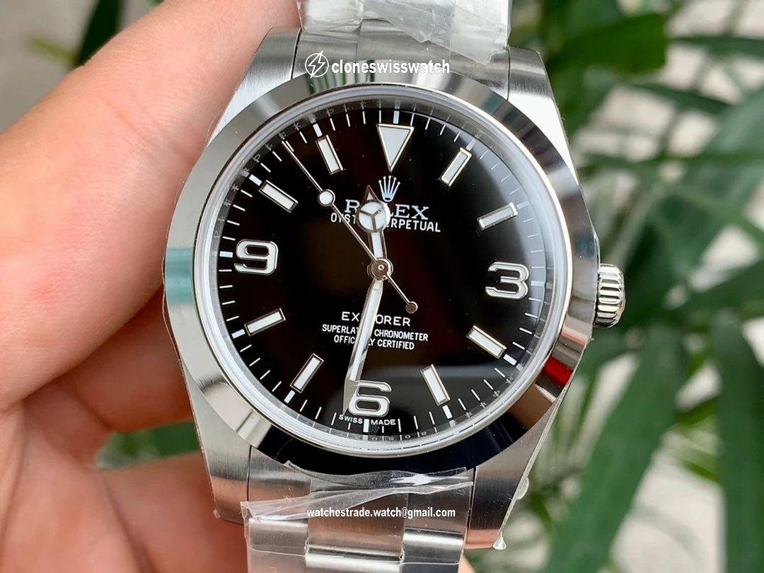 Rolex Explorer 1 Ref.214270 SS/SS Black ARF 3132