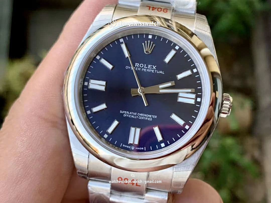 Rolex OYP001A - Oyster Pert. 41mm 124300 SS/SS Blue EWF A3230