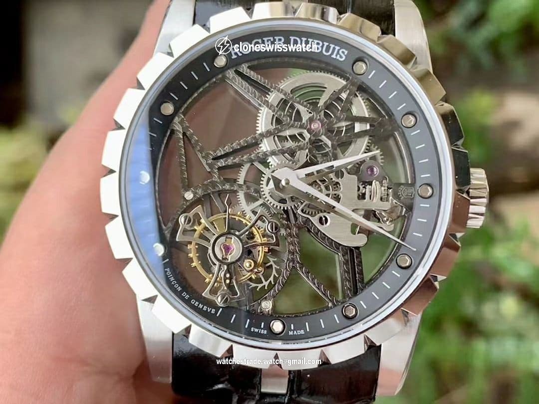 Roger Dubuis G041C - Excalibur Spider Skele Flying Tourb TI/RU Black BBR