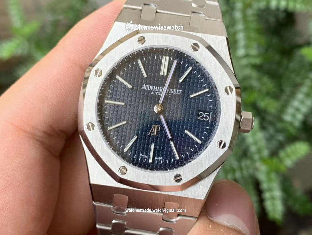 AP0641 - Royal Oak Jumbo Extra Thin 15202 SS/SS Blue ZF A2121