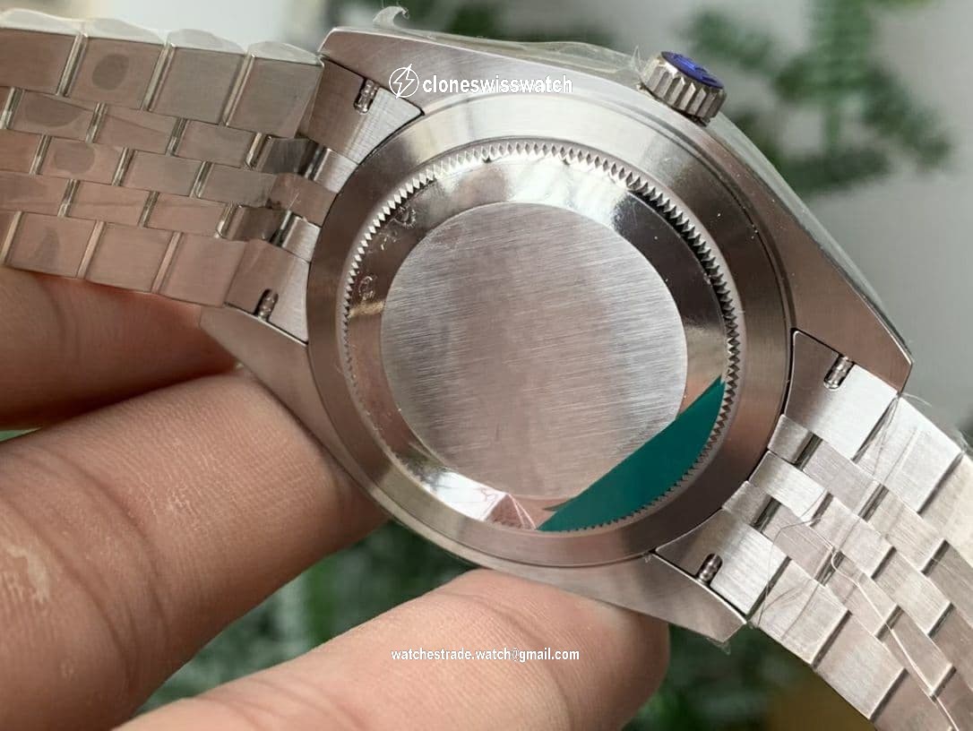 New DateJust 41 126334 ARF 1:1 Best Edition 904L Steel Gray Dial on Jubilee Bracelet A2824