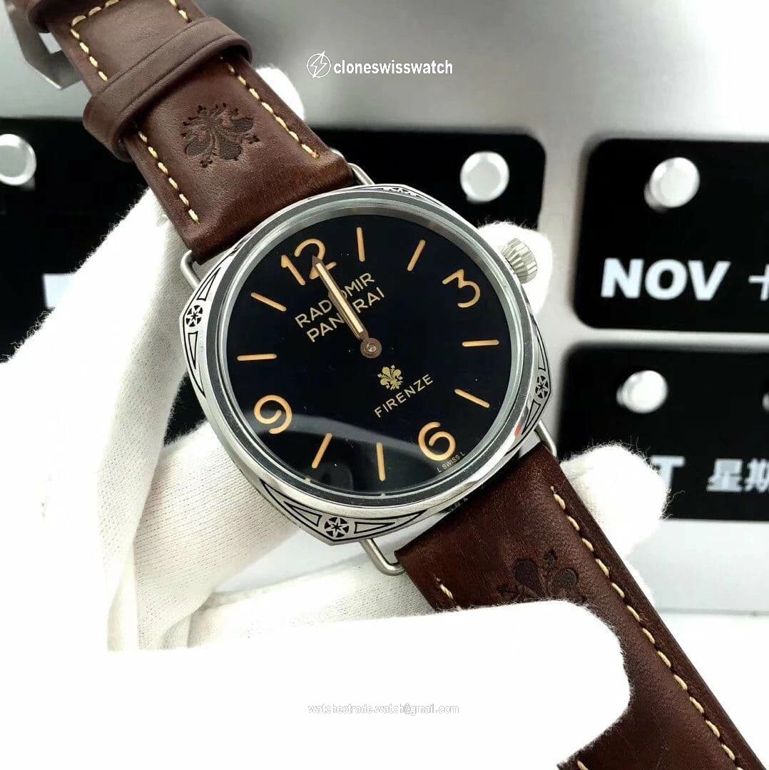 Panerai Radiomir Engraving Black Dial