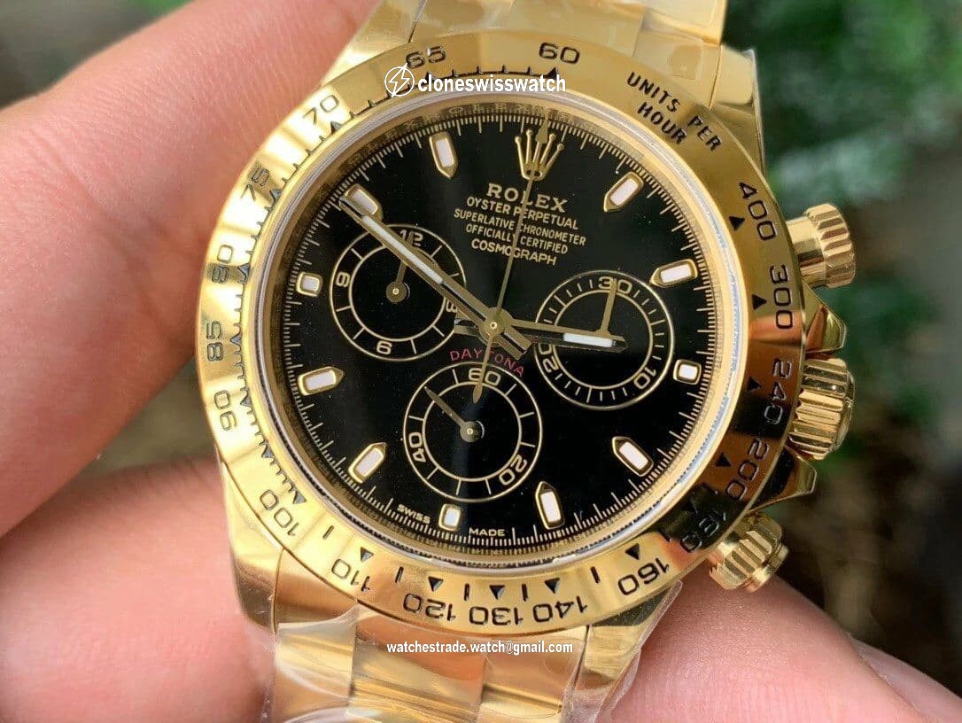 Rolex Daytona 116508 YG Noob V4 1:1 Best Edition