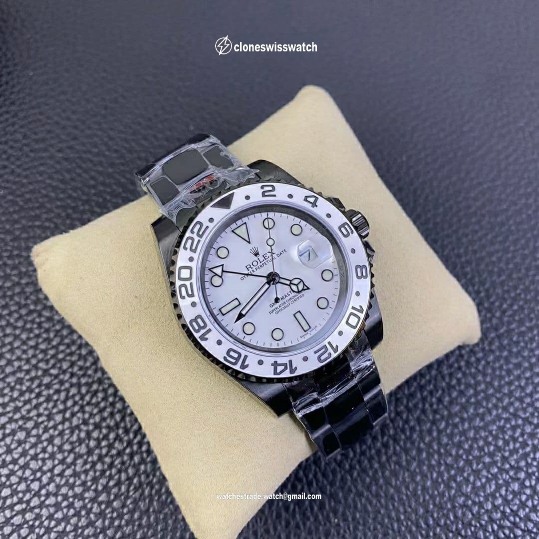 GMT-Master II Oreo PVD White Ceramic Bezel VRF 1:1 Best Edition White Dial SA3186 CHS V2