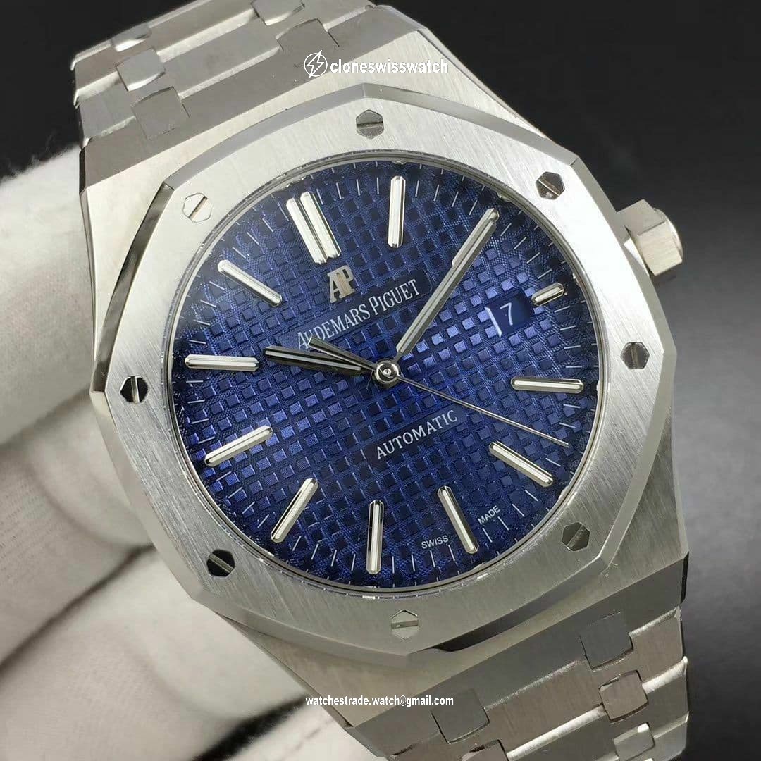 Royal Oak 41mm 15500 Basel SS/SS Blue ZF MY9015