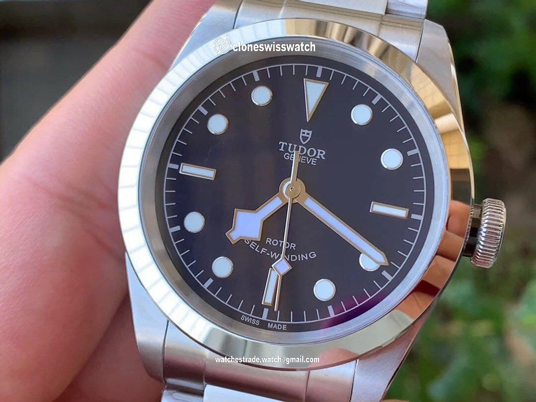 Black Bay 41 LF 1:1 Best Edition Blue Dial on SS Bracelet A2824