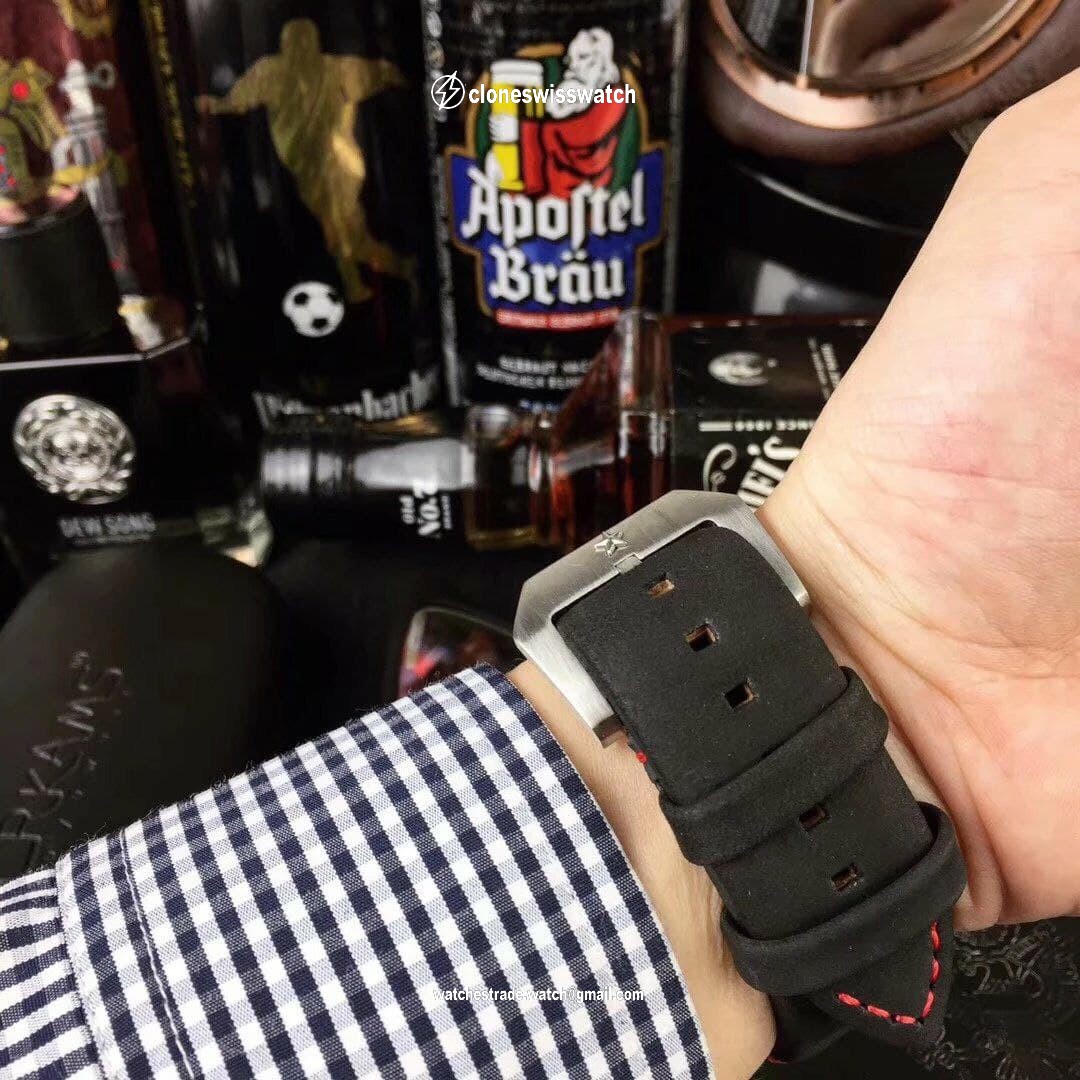 Zenith Pilot Silver Case Black Dial
