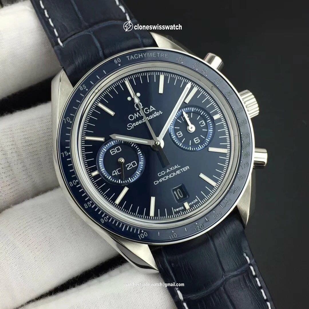 Omega SpeedMaster MoonWatch SS/LE Blue 1:1 Best Edition
