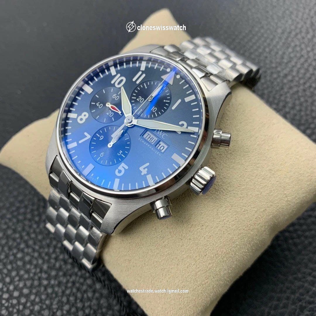 Pilot Chrono IW377717 "Le Petit Prince" 2016 ZF 1:1 Best Edition on New SS Bracelet