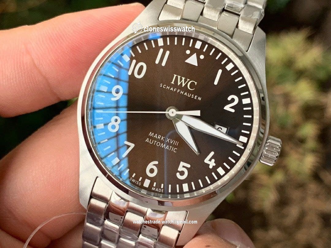 Mark XVIII V7F 1:1 Best Edition Brown Dial on SS Bracelet Swiss ETA2892