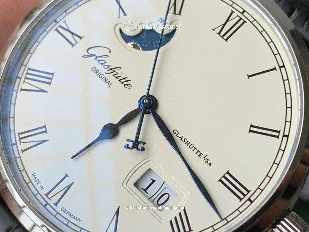 Excellence Panorama Date Moonphase SS/LE Wht 1:1 Best Edition Version