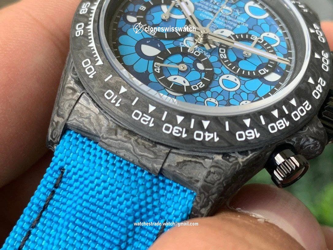 Rolex Daytona DIW Carbon Blue FC/NY Blue 1:1 Best Edition Version
