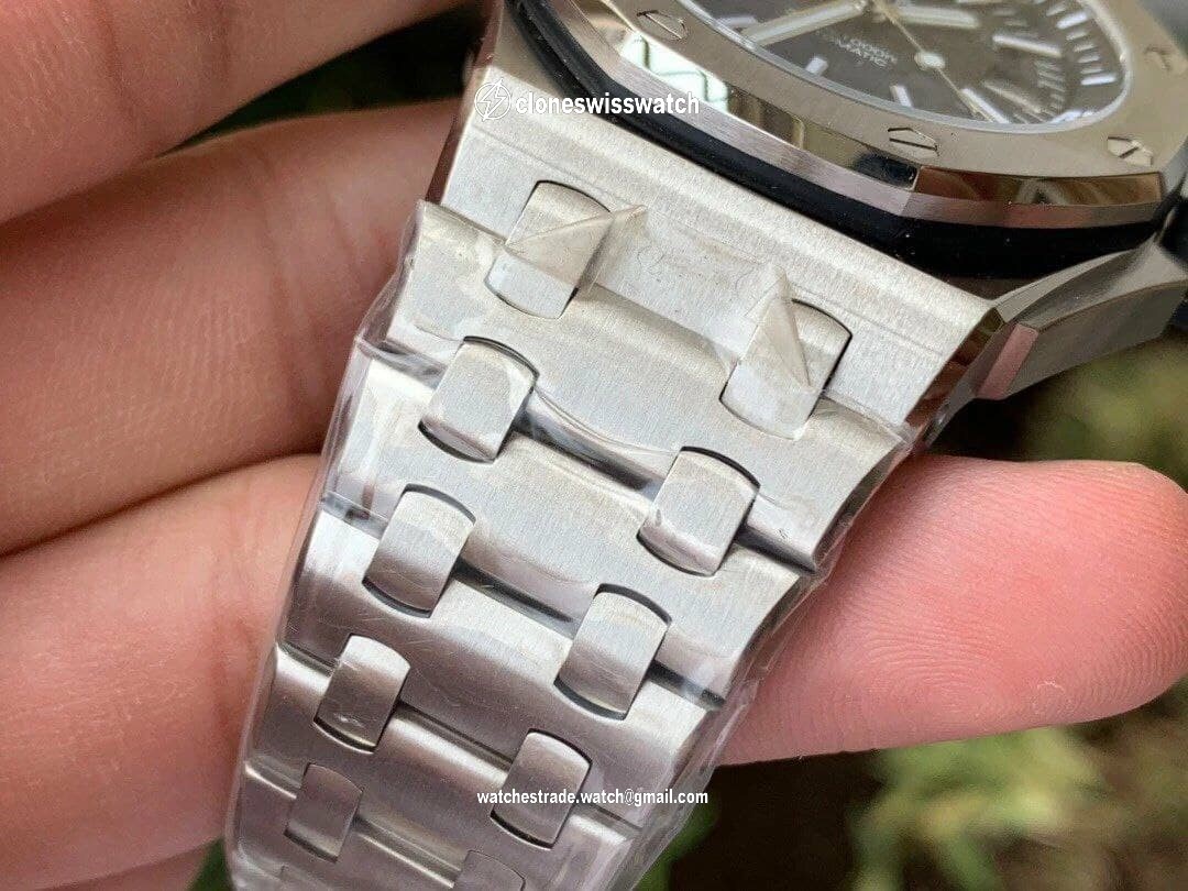 Royal Oak Offshore Diver 15703 JF 1:1 Best Edition on SS Bracelet A2824 V9.5