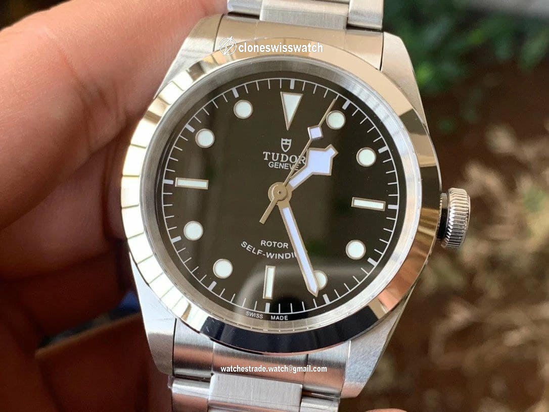 Black Bay 41 1:1 Best Edition Black Dial on SS Bracelet A2824