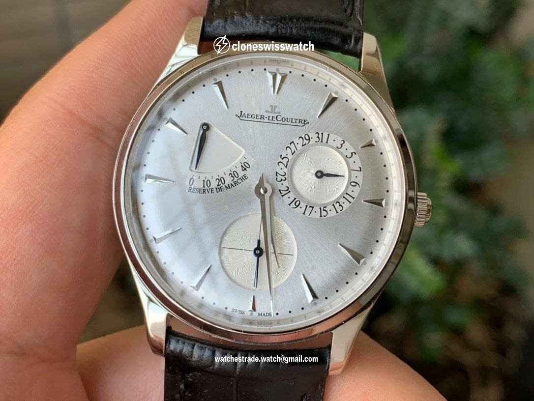 Patrimony Power Reserve RG OXF Best Edition White Dial on Brown Leather Strap A23J