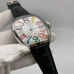 Roger Dubuis Excalibur Grey Dial Rome Numbers On Black Leather Strap