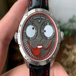Konstantin Chaykin Joker Grey Dial 24collector leather strap